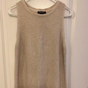 WHBM Sleeveless Sparkly Sweater